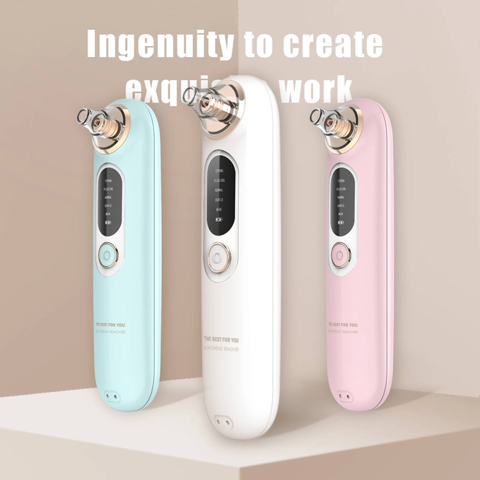 Beauty Device Blackhead Remover Pore Vacuum Cleaner Electric Pore Nose Vacuum rechargeable Blackhead Removal instrument