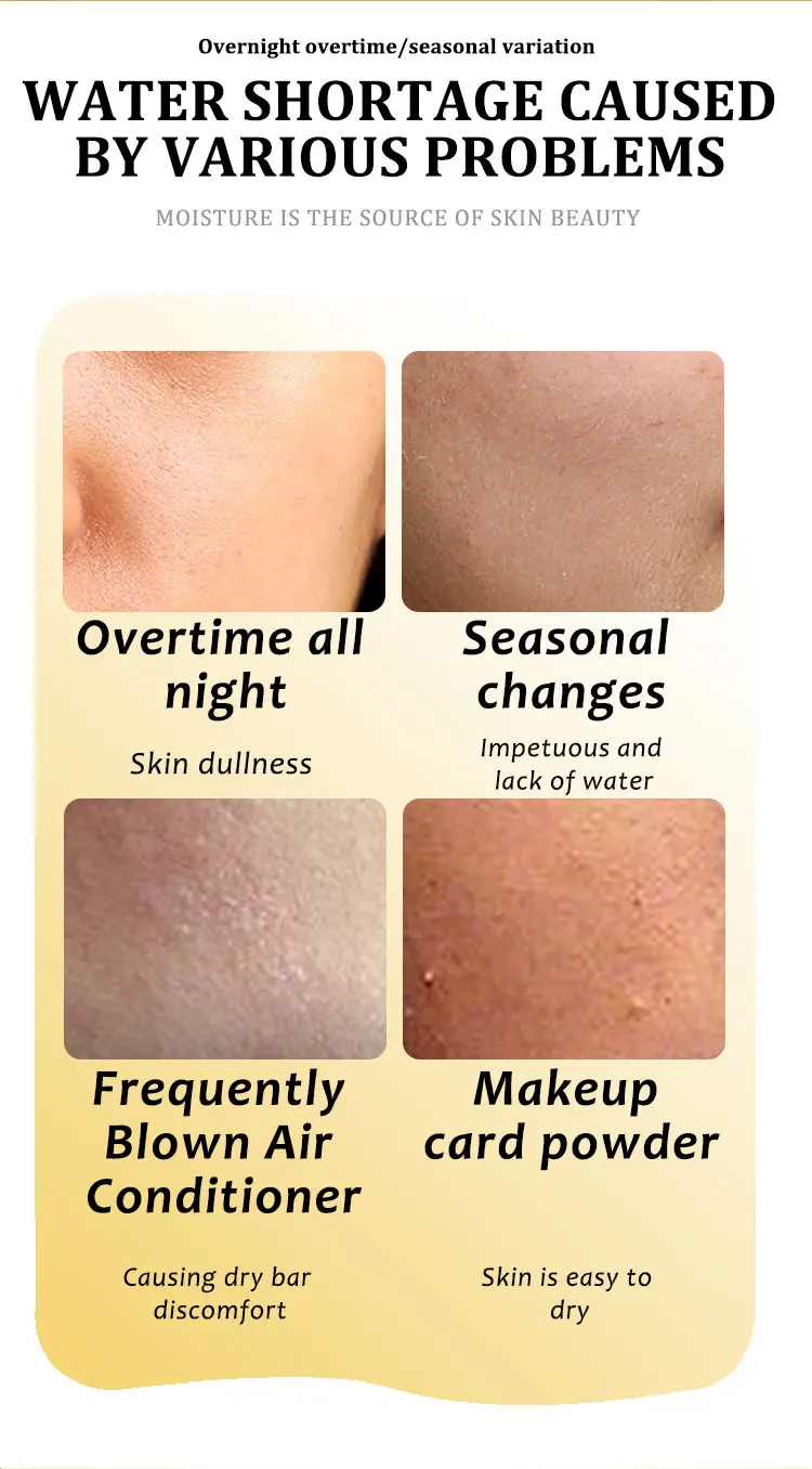 PUQIANNA Direct Manufacturer Lace material Luxury Hyaluronic acid face skin care deep moisturizing Whitening women facial mask