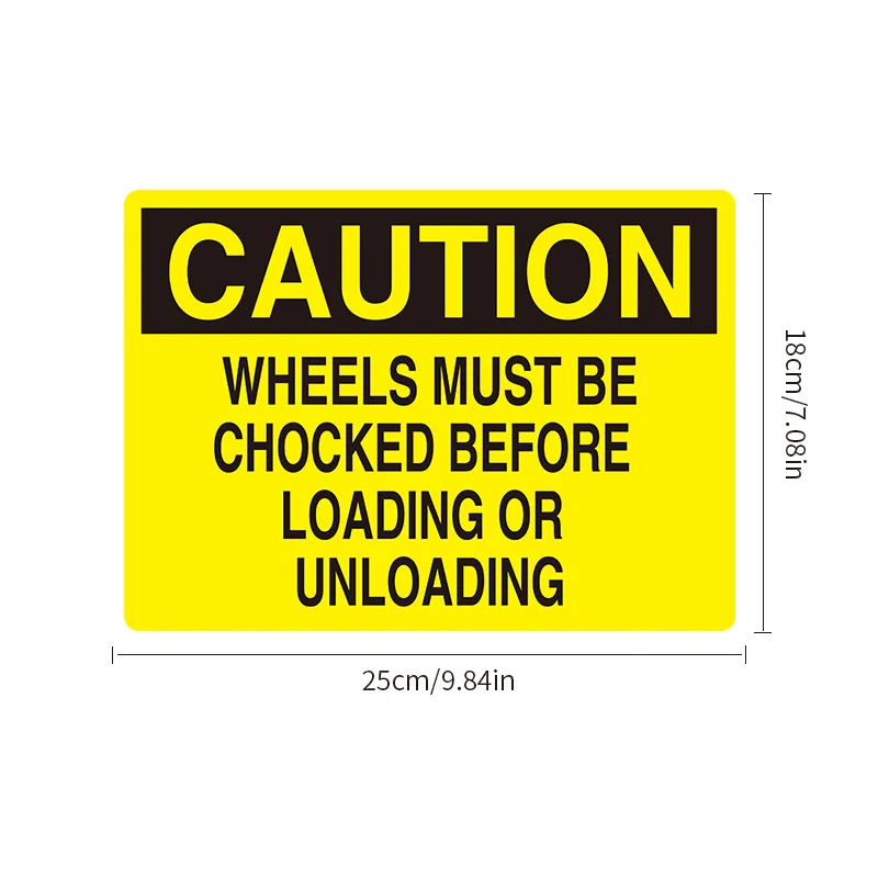 Factory Price Aluminum Metal Warning Security Sign Board Safety Road Sign For Public Zone For Indoor or Outdoor Use