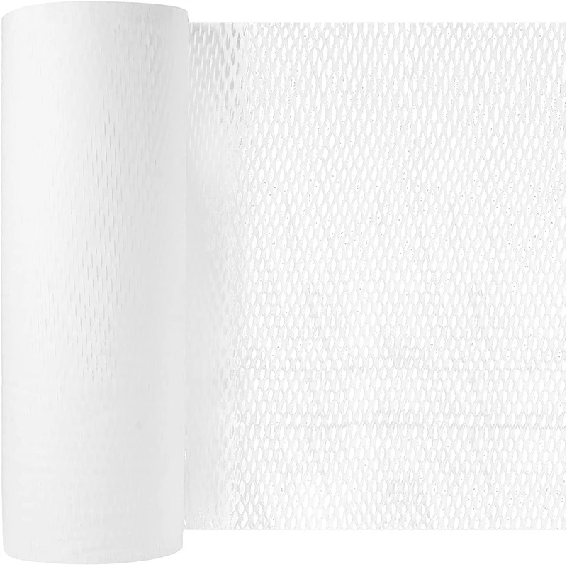 Сотовая коричневая белая НЕОБРАБОТАННАЯ крафт-бумага в рулоне, подарочная упаковочная бумага, оптовая продажа, сотовая бумага для обертывания, Экологически чистая