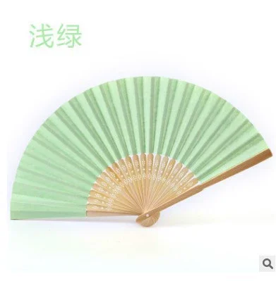 High Quality Personalized Bamboo Hand Held Fan Factory Wholesale Custom Printed Logo for Business Gifts and Painting Models