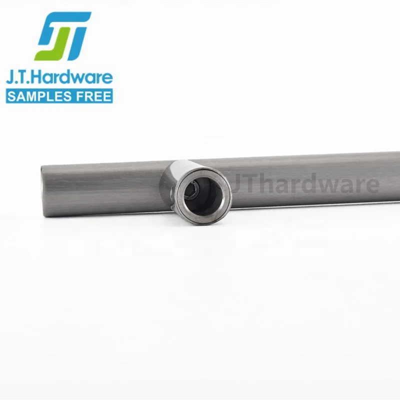 Образец из нержавеющей стали 304 316 inox ванная комната назад вход H трубка стеклянная Натяжная дверная ручка
