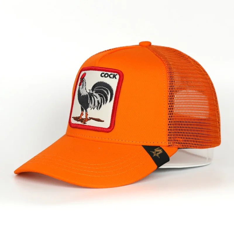 Fashion Animal Rooster Designer Caps 5 Panel Nets Dad Baseball Hats Snapback Cap Trucker Hat