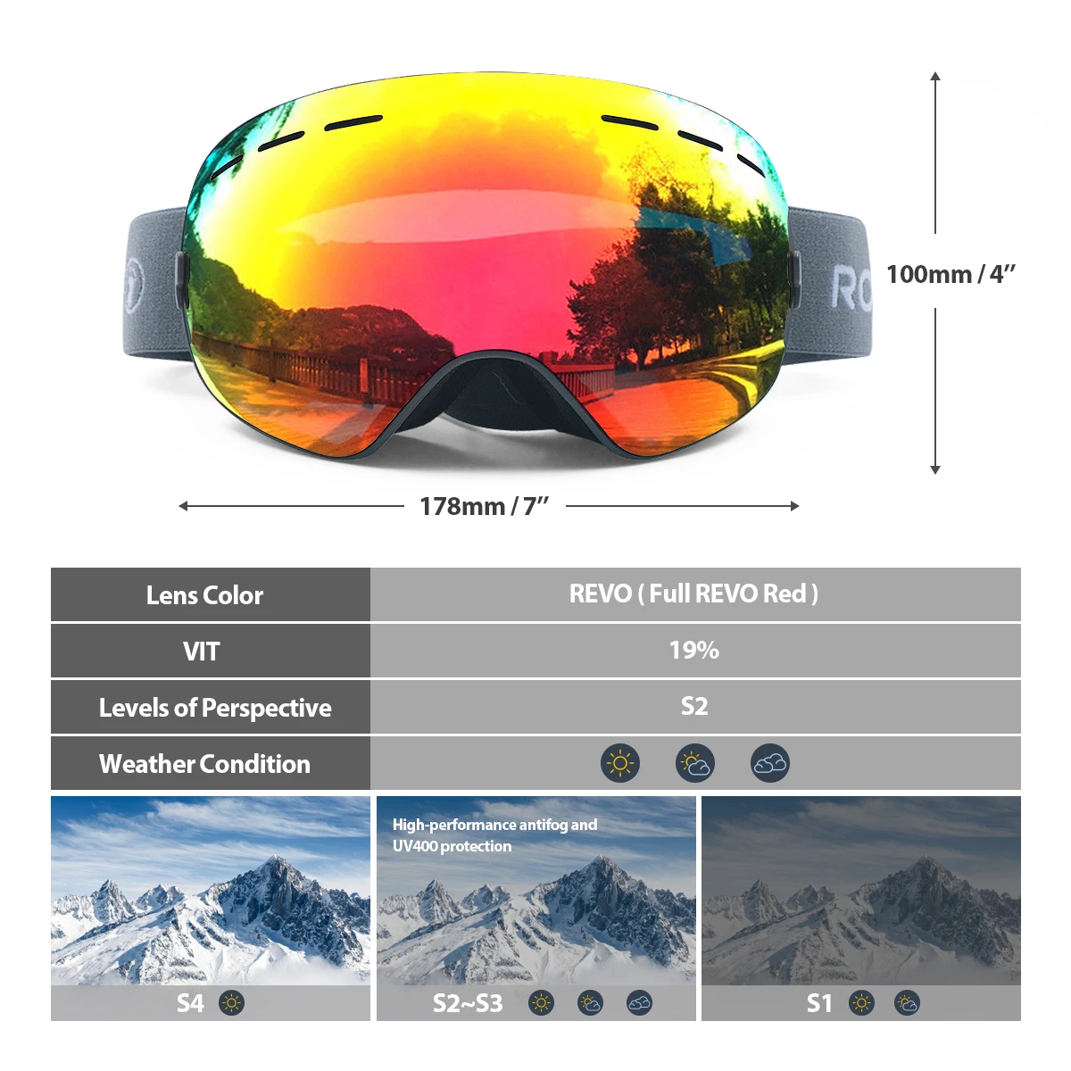
Factory Wholesale sport goggles sunglass oem snowboarding goggles ski goggles magnetic 
