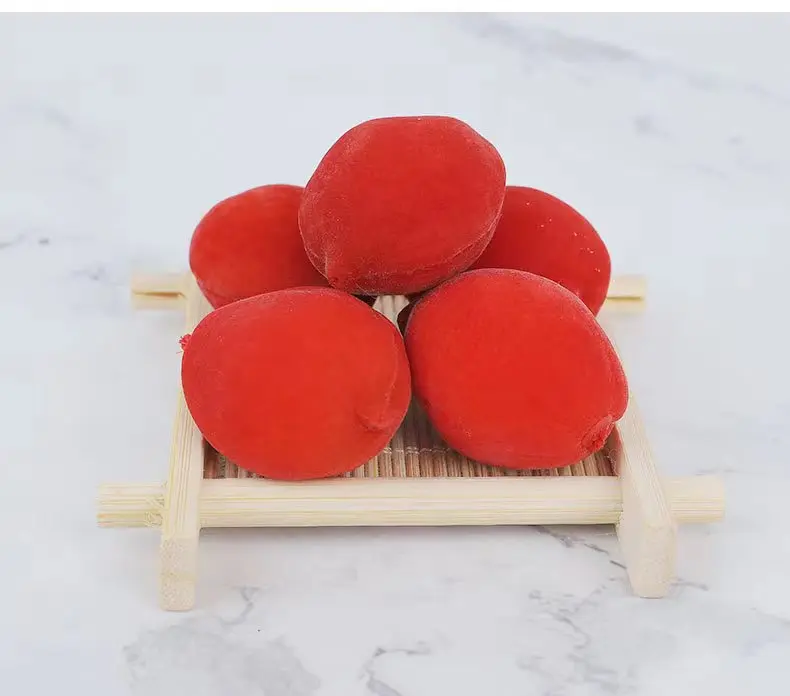 Sweet seedless dried fruit of preserved red peach in bulk Sugar-free dried red peach sells well for export