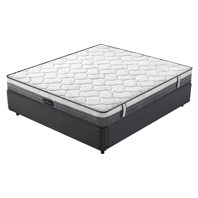 Pocket Spring Tight Top Mattress with High Density Foam in Rolled Up Package
