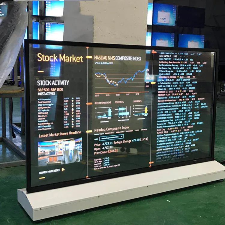 China supplier interactive Smart privacy  magic mirror cosmetic two way mirror  2 way mirror glass