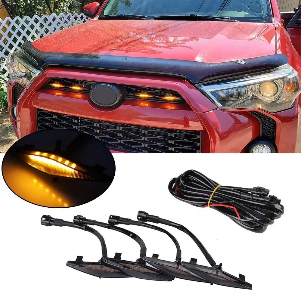 2014-2021 Hot Sale 4x4 auto tuning accessories  4 light Raptor Lights For Toyota 4Runner