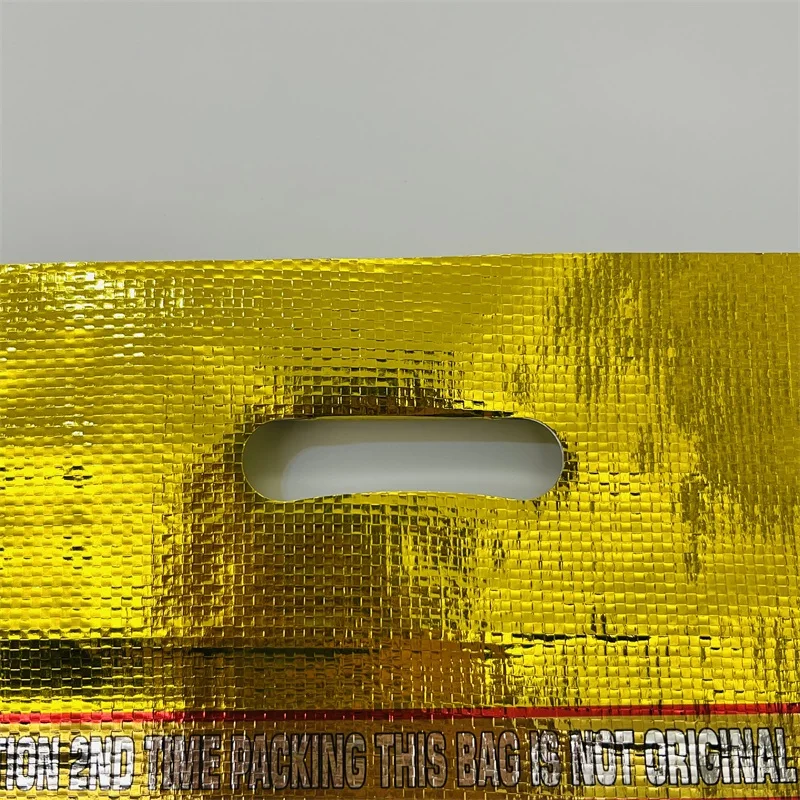 Opp printing laminated pp woven rice sacks/plastic packaging bags wholesale