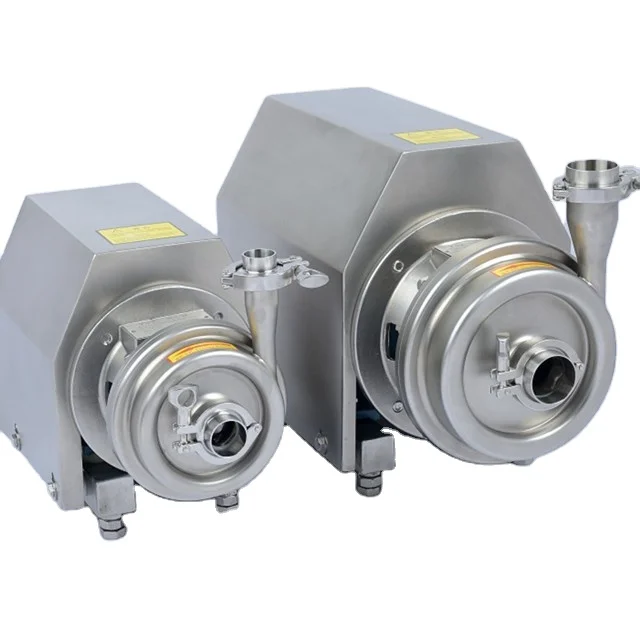 sanitary milk centrifugal pump ss316l stainless steel food grade ABB motor