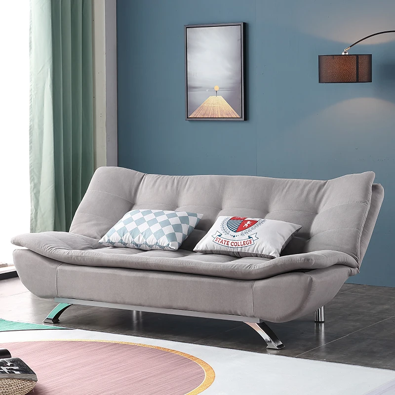 2022 new furniture sofa set living room living colors customized simple design sofa beds 1.2M sofa cum bed  two gift pillows