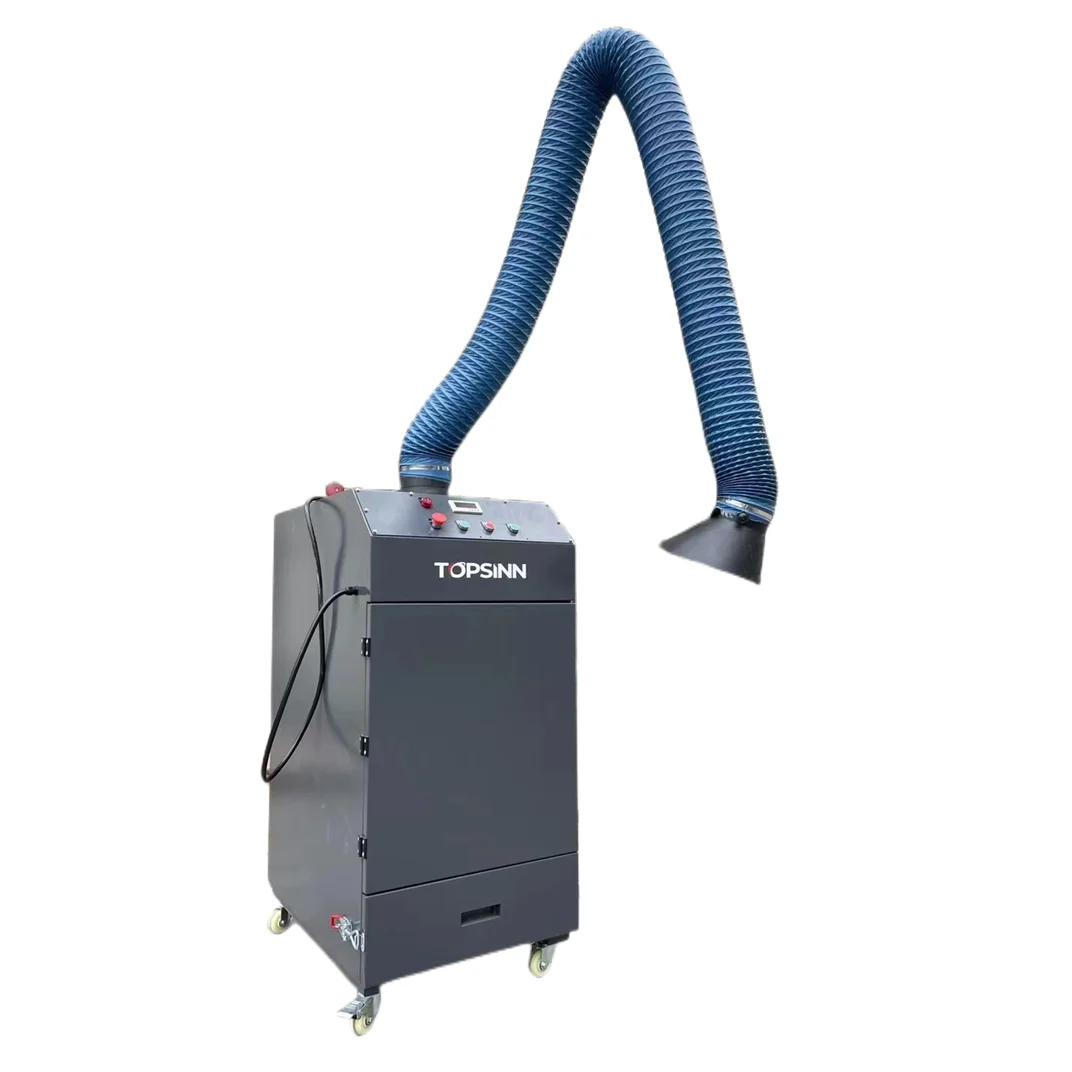 TOPSINN One or Two suction arms automatic Welding Fume Dust Collector