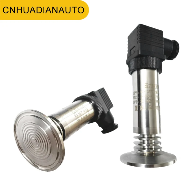 Тип зажима 50,5 быстрой установки, датчик санитарного давления 10 бар 420 мА, гигиенический датчик давления с плоской диафрагмой 200C