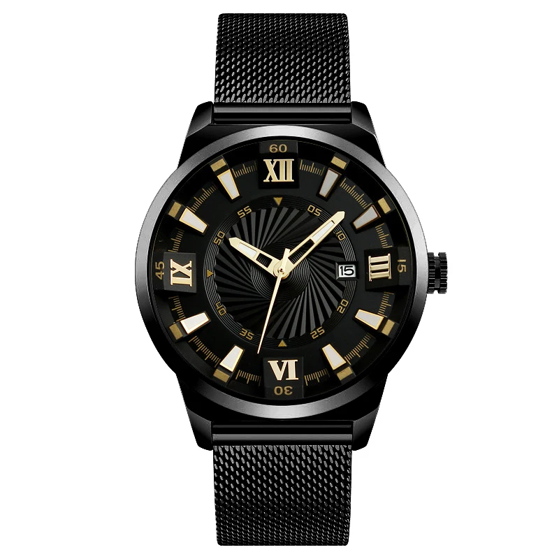 Wholesale Luxury Quartz Watches Daily Waterproof  Fashion Wrist Watches for Men