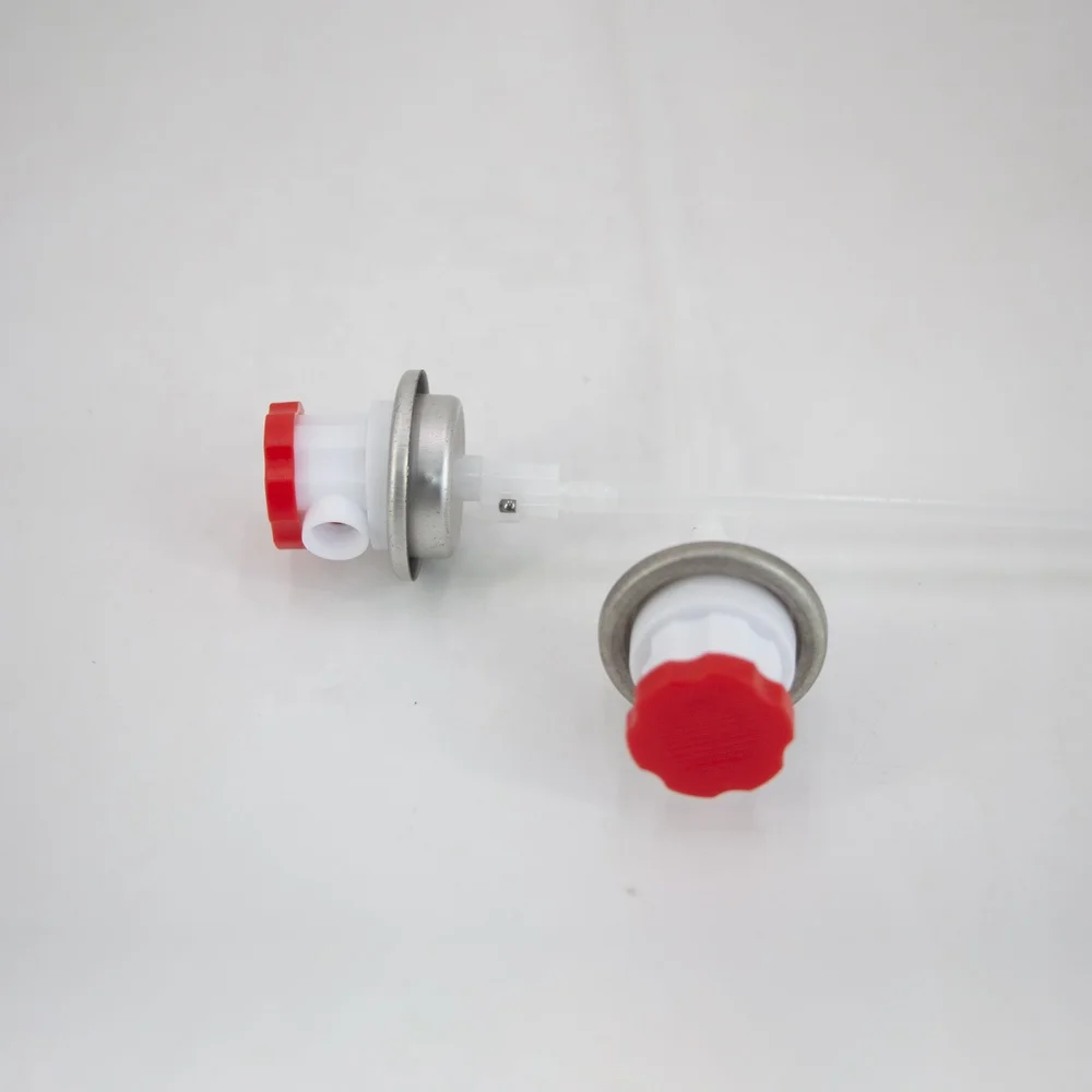 Cosmetic packaging Aluminum Tin Can Spray Aerosol Valve and Actuators For Aerosol Can