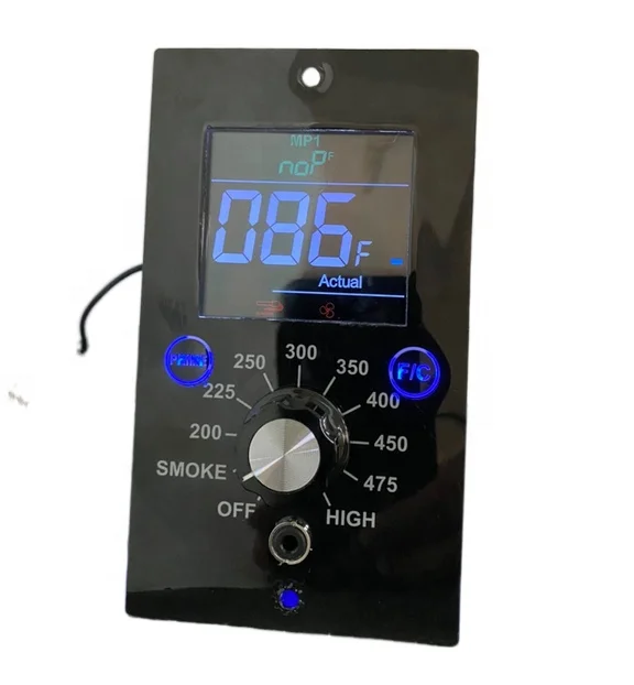 Уголь Для грили контроллер легко очищается металлического дыма Griller