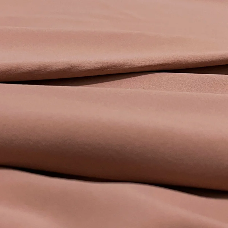 Custom Color  recycled 100% Polyester Satin Slub Fabric Woven Shiny 125gsm for Garments for Girls and Boys Dresses