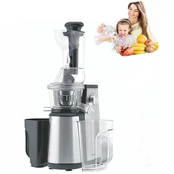 Hot Sell Product Big Feeding Tube Cold Press Slow Juicer Extractor For Juicers, Soy Milk, Ice Cream Milkshakes, Etc