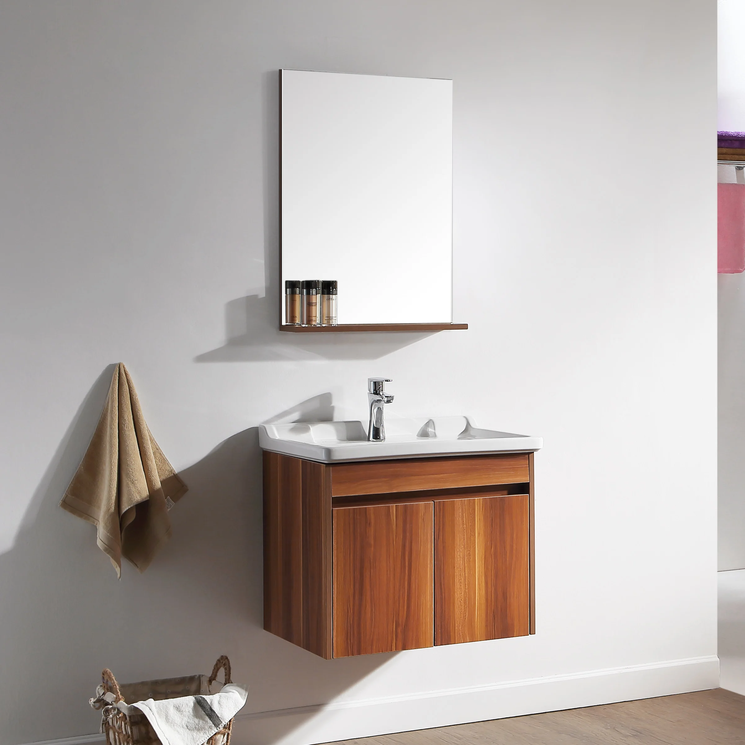 Anti-Scratch PVC Foam Laminated With Wood Grain PET Film Waterproof Kitchen Cabinets Base Board Plastic Sheets kitchen cabinet m