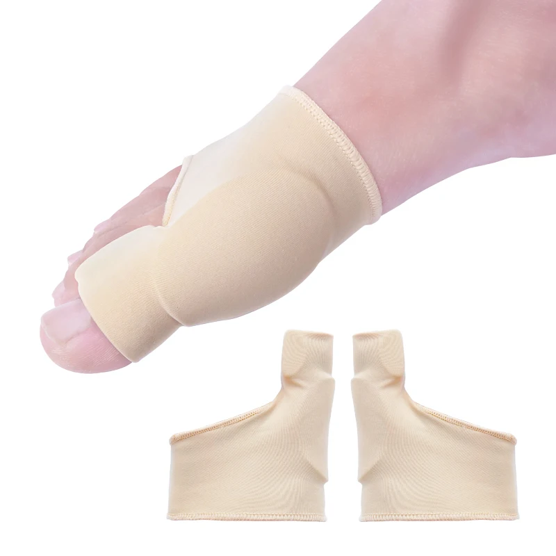 Efficient Toe Corrector Gel Pad Stretch Nylon Hallux Valgus Protector Guard Toe Separator
