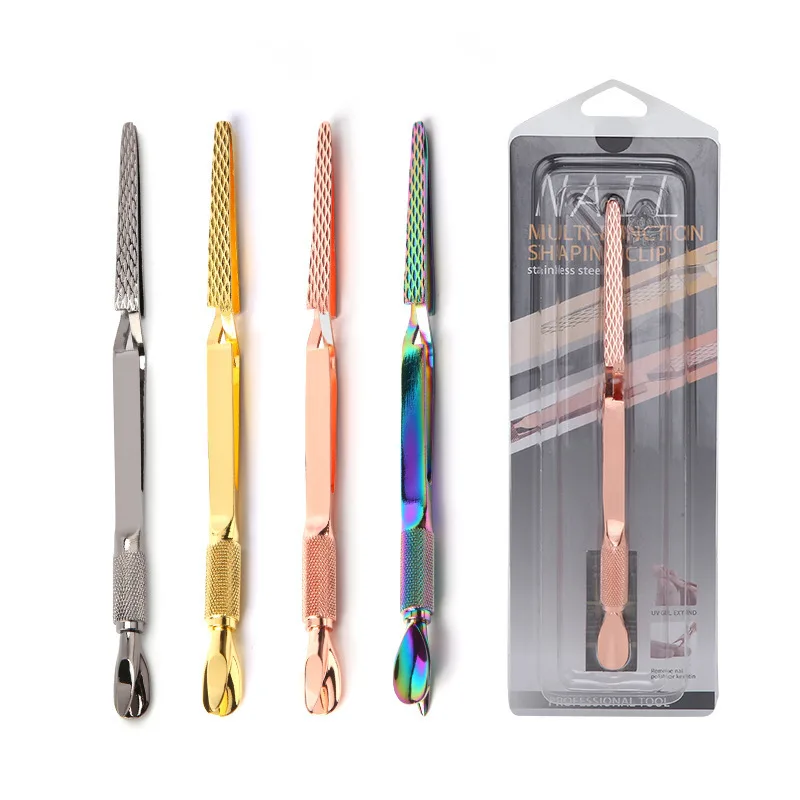 
2021 Hot Selling Durable Gold Stainless Steel Nail Tools Nail Art Tweezers For Manicure Art 