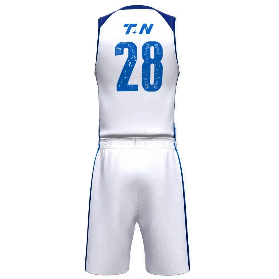 Wholesale Custom Basketball Jersey Men Uniforms Soft Breathable Clothes
