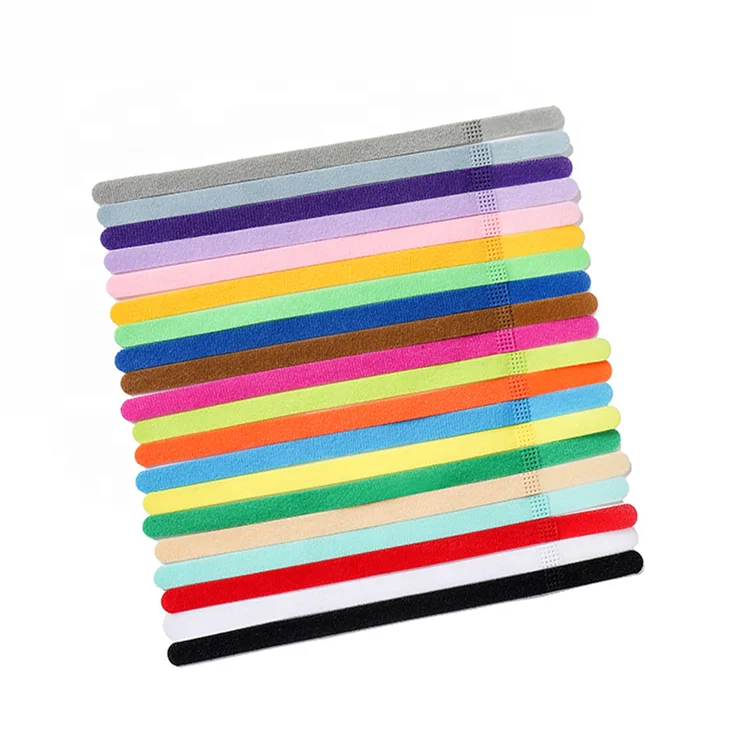 Newborn Pet Collar Double sided Soft Adjustable Dog Id Collar Newborn Pet Dog Cat double side reusable hook and loop strap