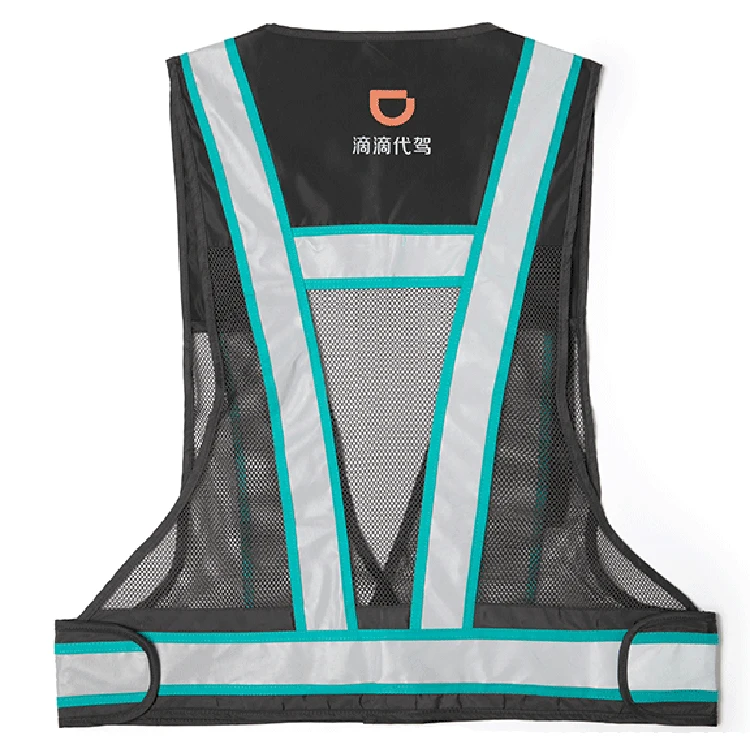 Защитный светоотражающий жилет для женщин высококачественный с полосками высокой видимости строительства