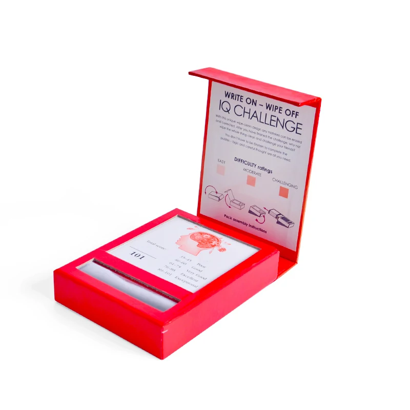 Splendid Culture IQ CHALLENGE SUDOKU Cards children book printing book printing service educational books for children