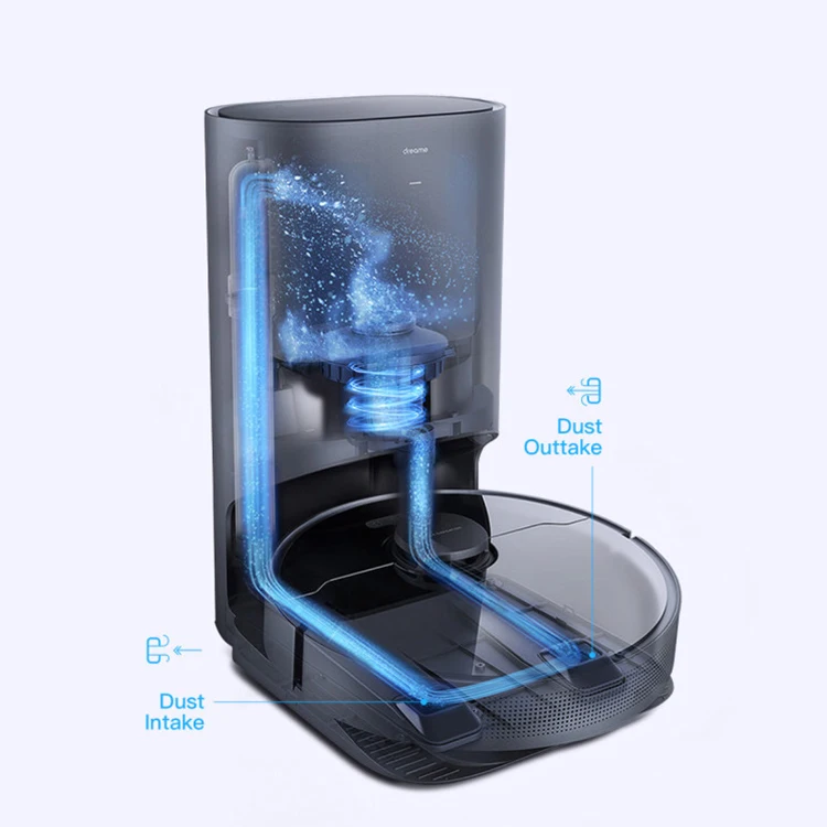 Hot sale dreame bot z10 pro 4L dust capacity mopping floor auto robotic wet and dry robot vacuum cleaner mop