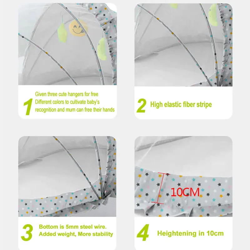 Cheap Baby Mosquito Net, Ready to Ship Portable Baby Mosquito Net, Baby Bed with Mosquito Net/