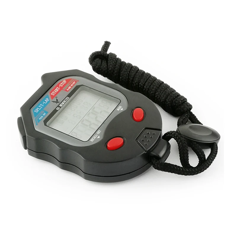 LEAP 60 laps stopwatch timer  outdoor indoor LCD electronic Professional Stopwatch  timer