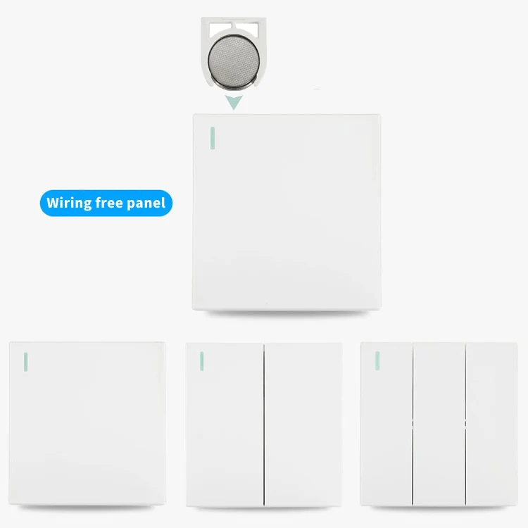 High Quality mini AC 110v 220v 250v light india 2 way Smart wall Switch and 433 rf  Wireless remote control switch with Home fan