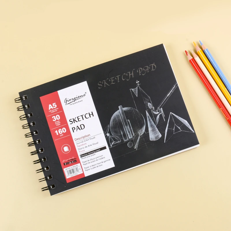 Giorgione Factory 30 Sheets Artist Painting Sketch Pad Drawing 160gsm A3 A4 A5 Size Sketch Book Drawing Paper Sketch Paper