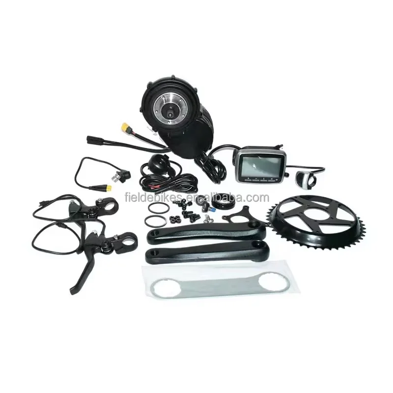 Tongsheng TSDZ8 conversion kit 48v 750w central motor kit with 68mm bottom bracket