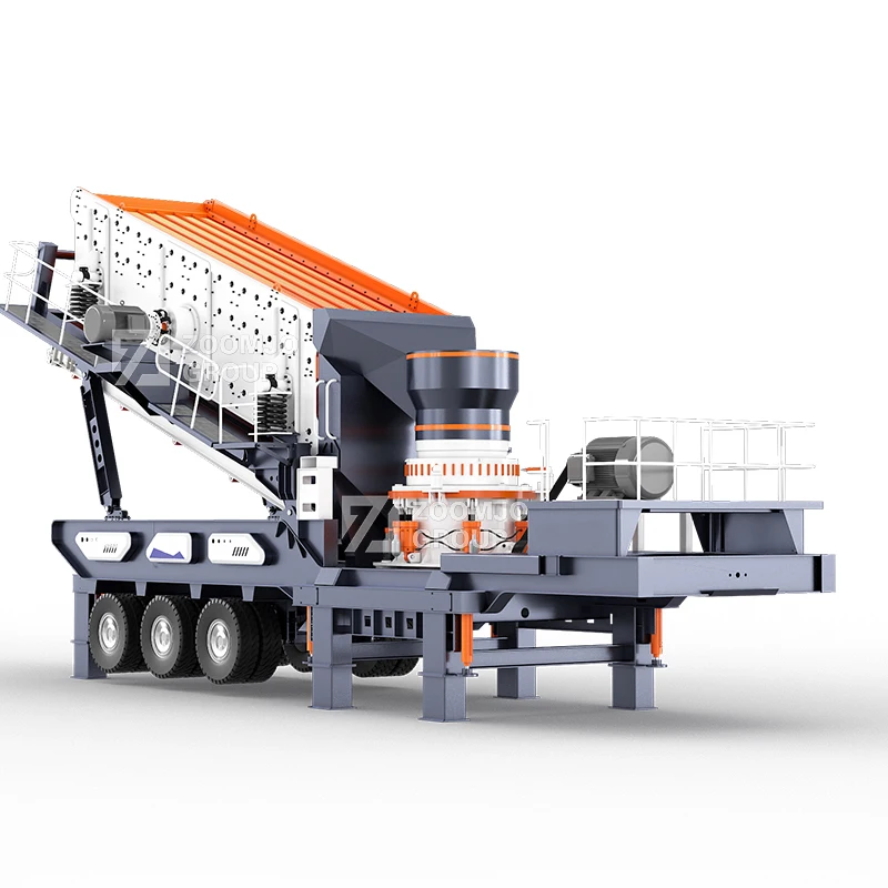2024 New Model Movable Cone Crusher Made in China Quality Guaranteed Mobile Stone Crusher Plant with Good Price