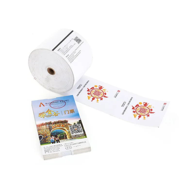 
 Wholesale Thermal paper card airline boarding pass entrance ticket paper clothing hang tag  