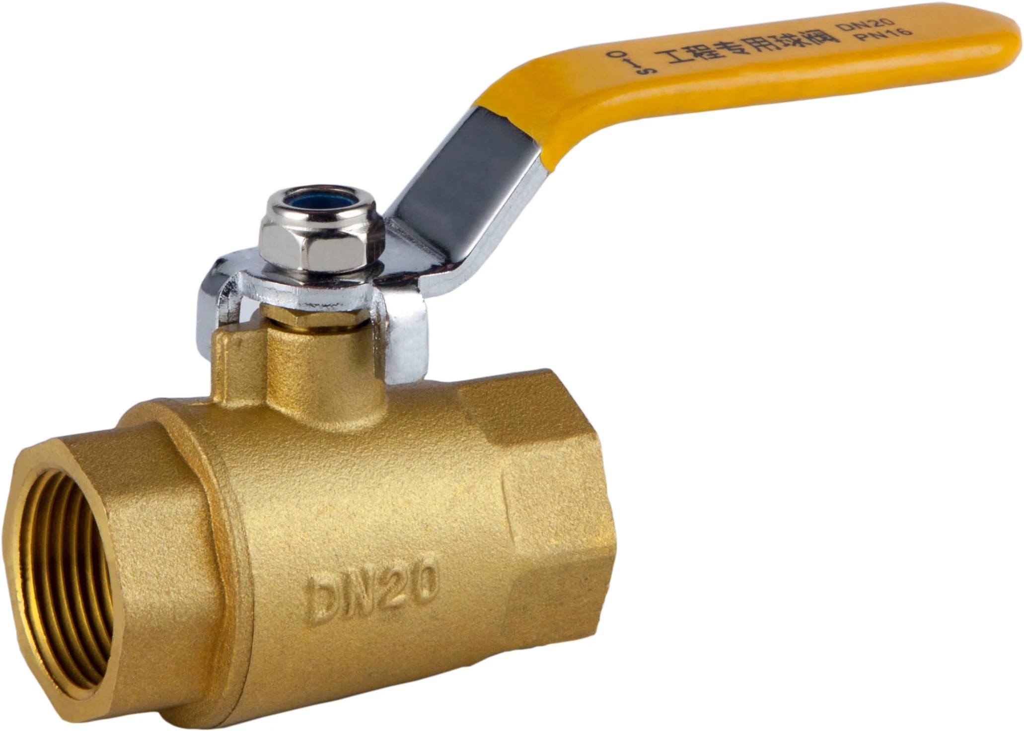 Manual Valve Long Handle Copper Factory Water Valves Male Thread 1/2 3/4 Inch Brass Ball Valve