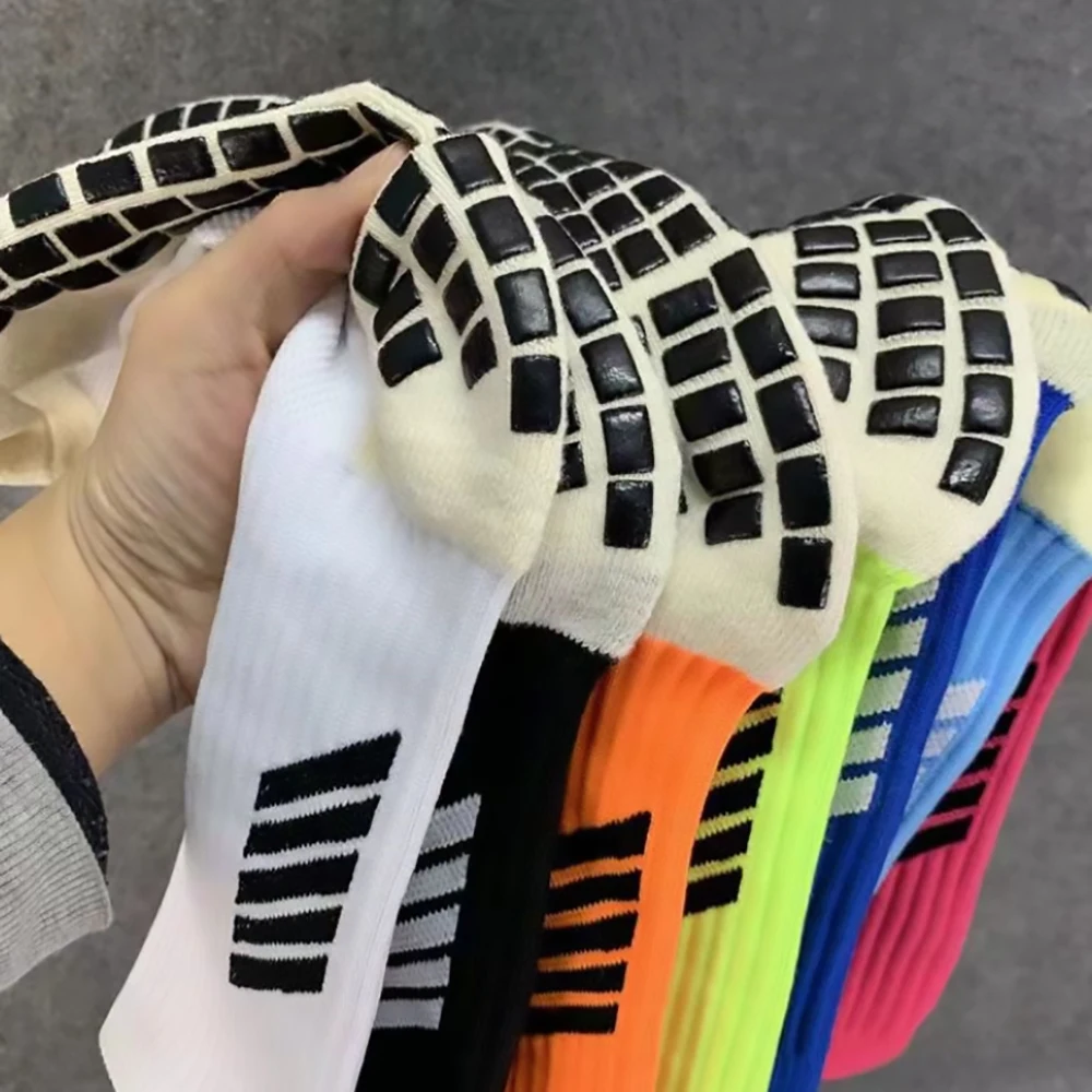 Socks Uron Custom Anti-slip sport soccer football socks custom grip soccer football socks from shaoxing
