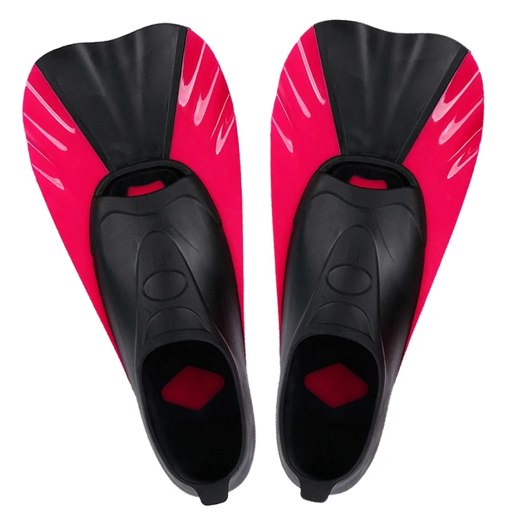 
2019 New Design Full Foot Swimming Fins Short Snorkeling Diving Flippers 