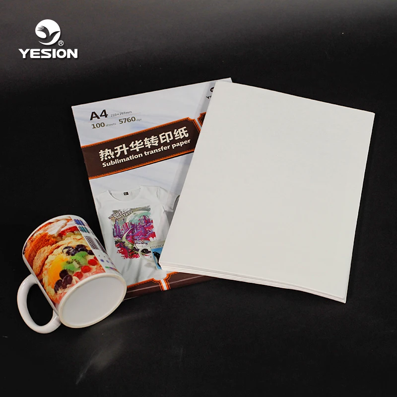 100gsm Sublimation paper for Inkjet printer 100pcs/bag sublimation paper a4 t-shirt transfers with sublimation ink