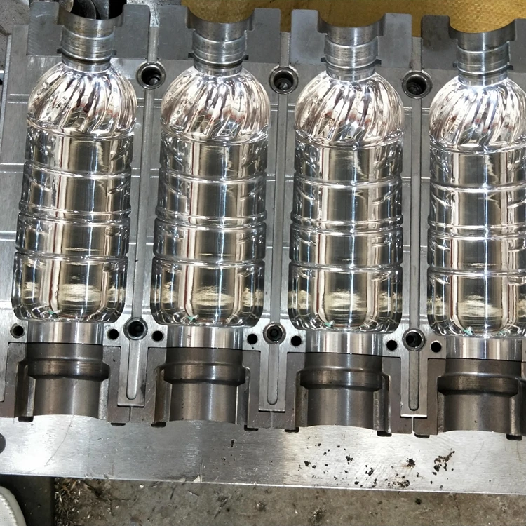 300000-500000 выстрелов ABS/PP/PS/PE/PVC/PA6/PA66 2 полости синий барабан пластиковые бутылки выдувная машина для бутылок домашних животных