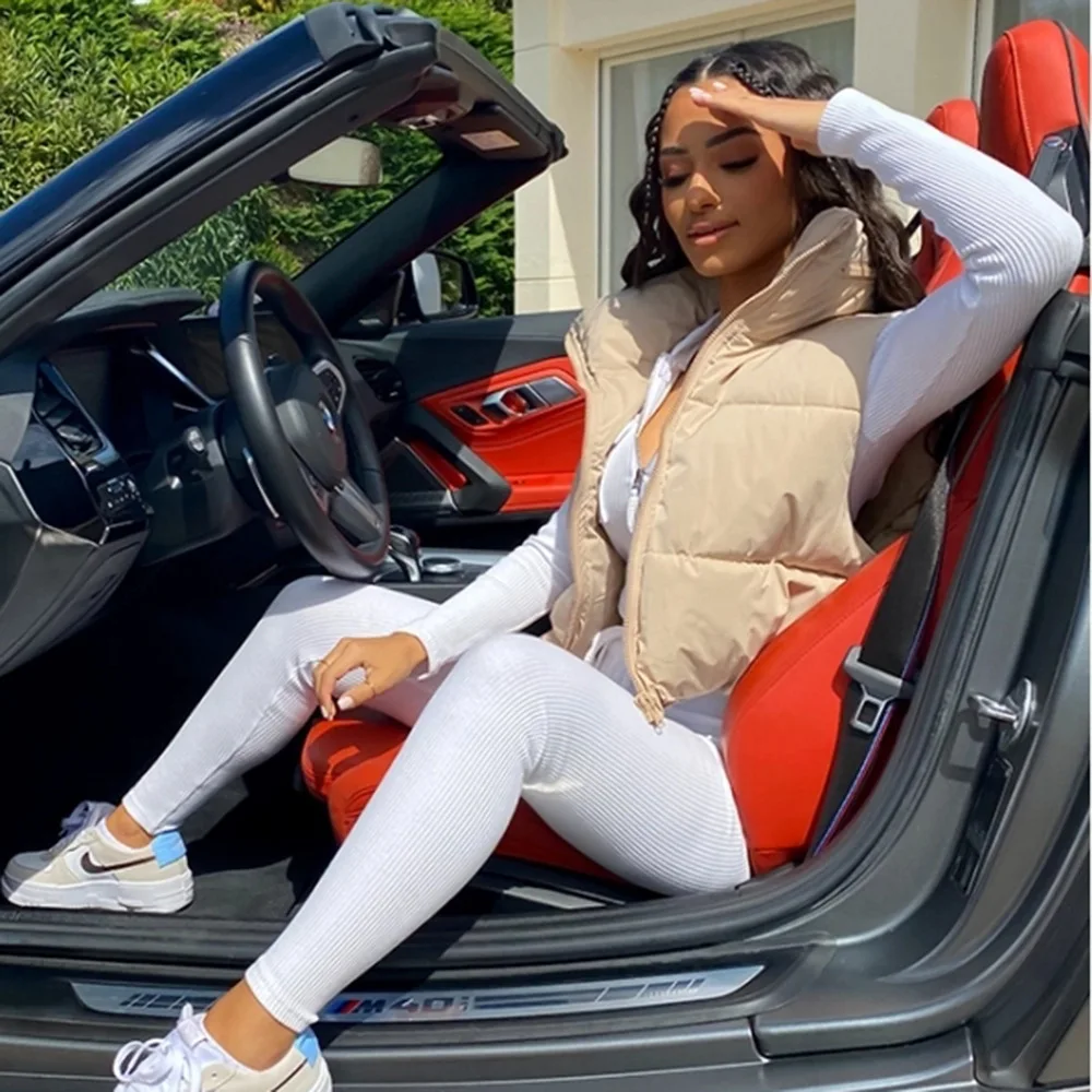 
2021 Bubble Puffer Down Coats Fashionable Girl Trendy Coats For Women Ladies Winter Crop Trench Coats Women Designers Jackets 