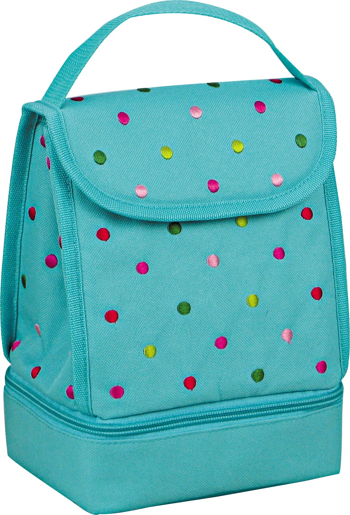 Wholesale cheap Double layer small kids insulated lunch box  bag for travelling