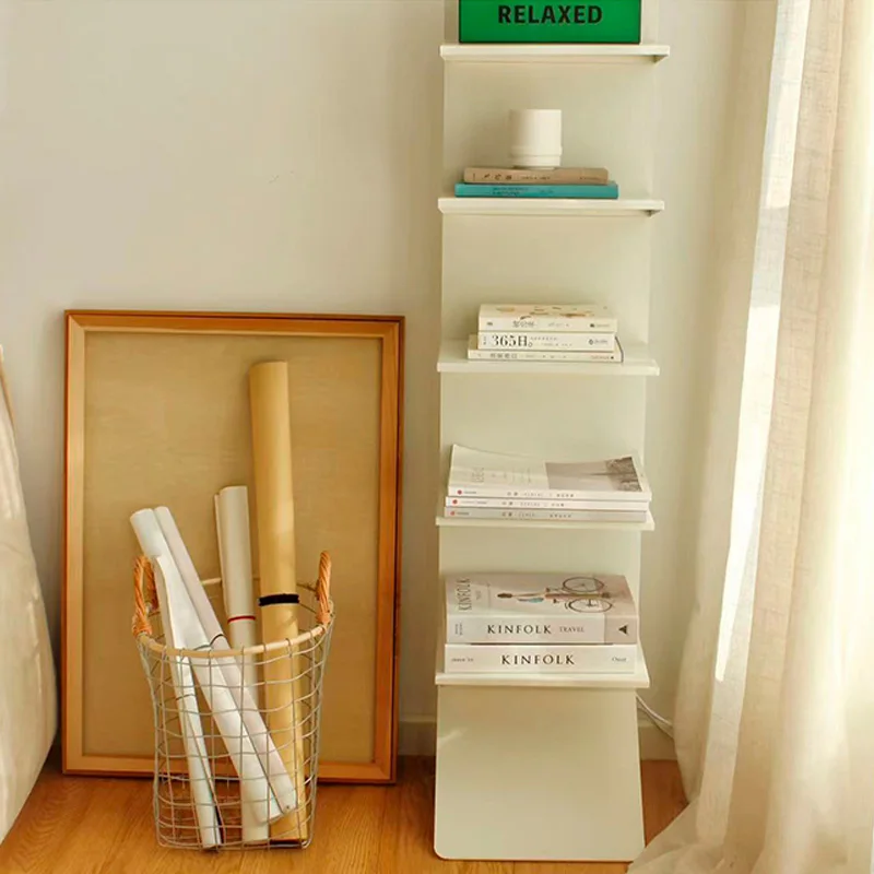 Household Stainless Steel Shelves Multi-Storey Iron Balcony Floor Storage for Face Storage