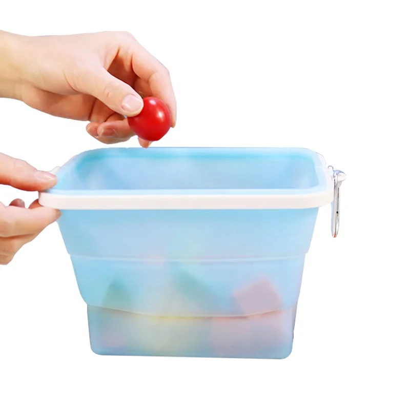 100% Пищевая силиконовая морозильная камера с замком на молнии