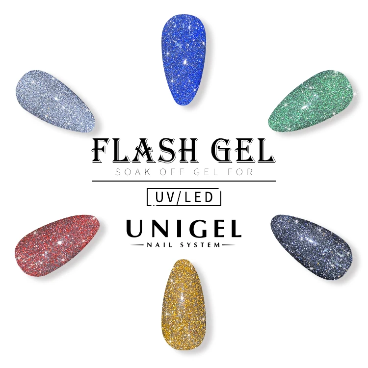 Unigel OEM бесплатные образцы новое поступление производство galaxy кошачий глаз УФ Гель-лак 10 мл дизайн