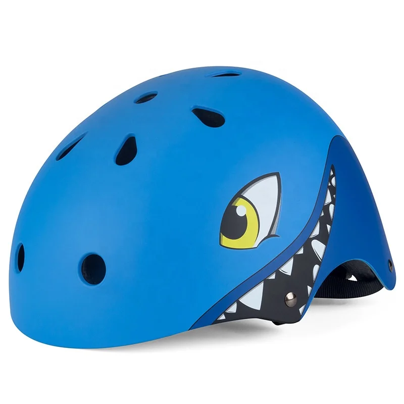 Low MOQ Shark Animal Style Kids Helmet Children Road Bike Helmet