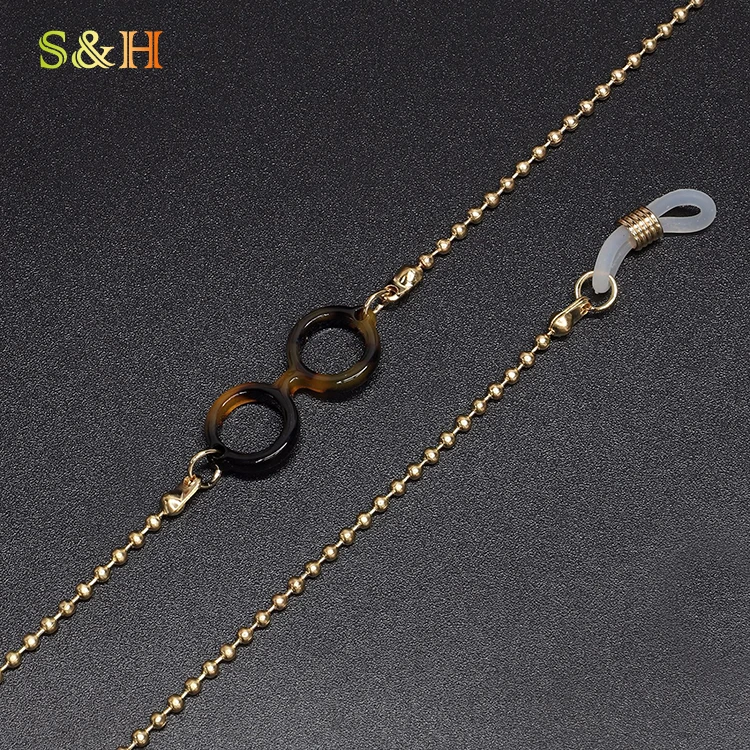 Factory made designer eyeglass cords and chains
