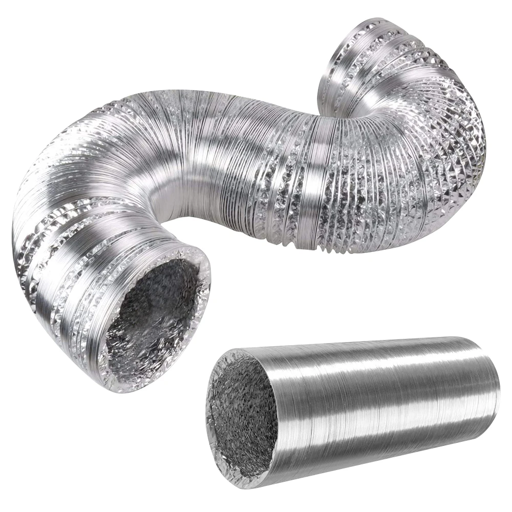 Air Conditioner Non-Insulated Flex Air Aluminum Ducting for HVAC Ventilation